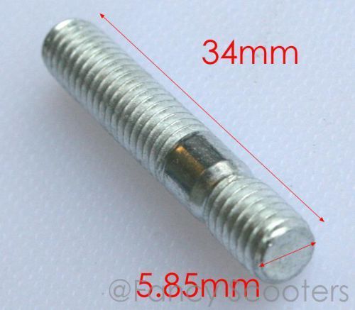 Muffler mount to engine bolt (diameter=6mm l=34mm)