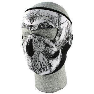 Zanheadgear neoprene skull face mask motorcycle bike helmet cover cycle ride new