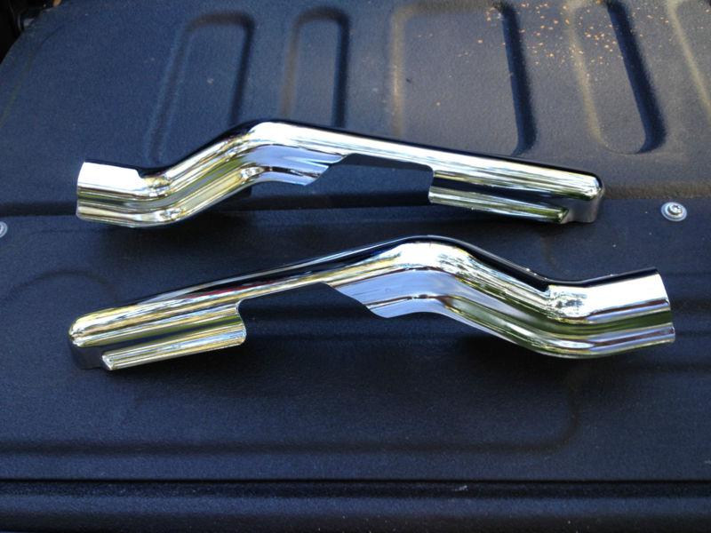 Harley flhr chrome strut covers