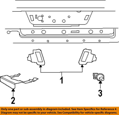 Mopar oem l0000168 side marker light bulb-bulb