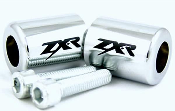 Kawasaki ninja zx6 zx6r zx9 zx10 zx10r chrome bar ends