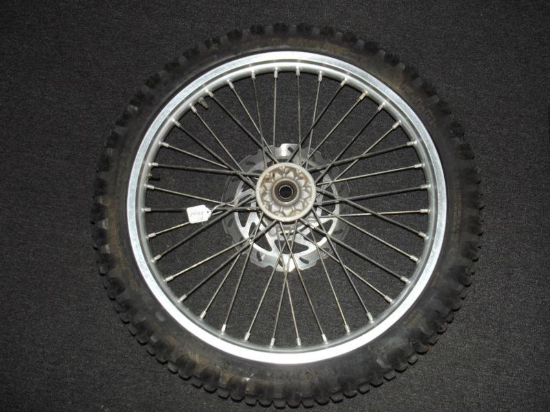 Kawasaki kx250f kx 250f front wheel rim hub rotor 2004 2005