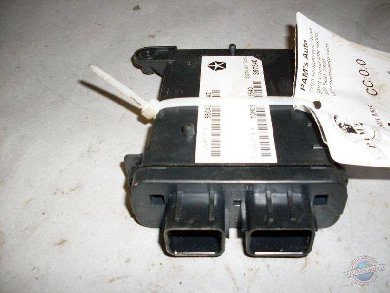 Air bag bcm/ecu dakota 792152 05 occupant sensor 56043195az