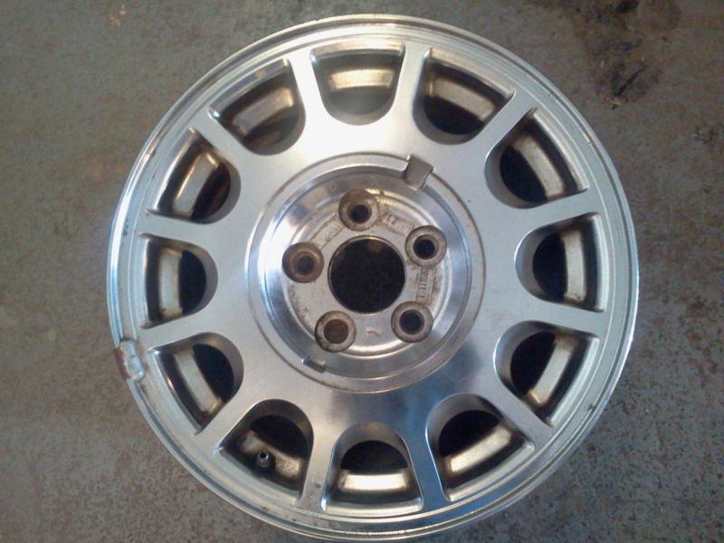 * 15 inch factory alloy rim - ford taurus / mercury sable / 1996-1999 / chrome