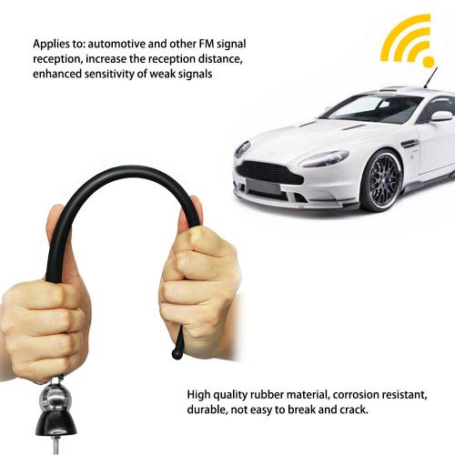 16inch universal radio car am/fm antenna with extension cable for atv utv truck