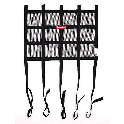 Racequip window net mesh black sfi hybrid adj. strap 822003rqp