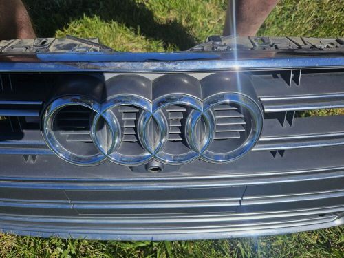 Audi s5 b9 front bumper chrome radiator grille assembly 2018 2019 oem