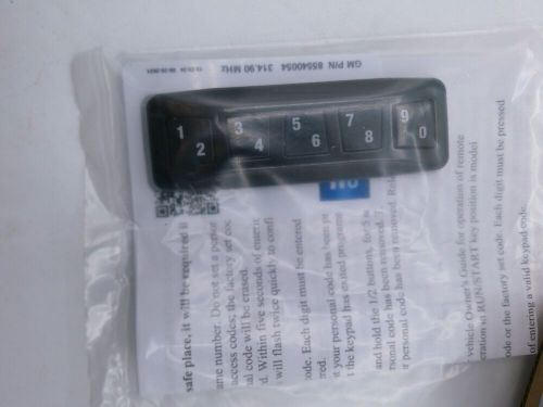 Genuine gm keyless entry keypad 85540054 *requires gm programming* | cs13-b-t