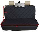 Premium quilted black rear seat cover pet dog - for land rover freelander &amp; 2