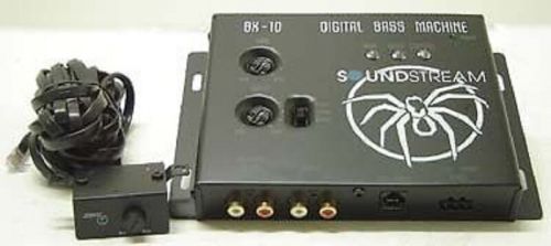 Soundstream bx-10 digital bass reconstruction booster bx10 bass knob control