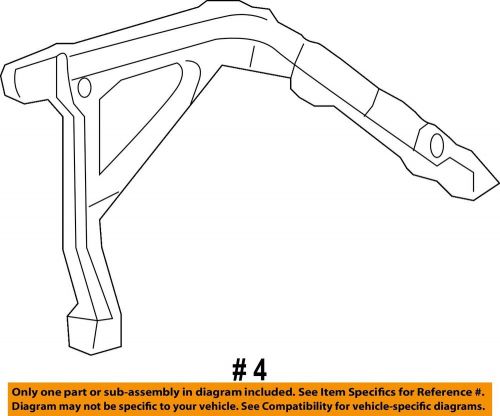 Honda oem 2010 insight rear bumper-side retainer bracket right 71593tm8305