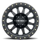 Method mr304 double standard 18x9 -12mm offset 8x6.5 130.81mm cb matte black whe