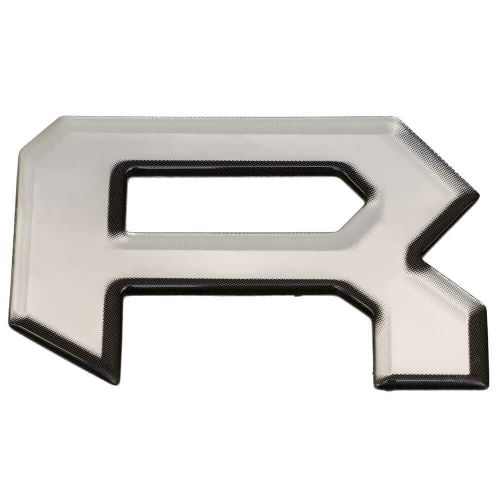 Malibu boat raised emblem decal 5922150 | ride r silver sticker