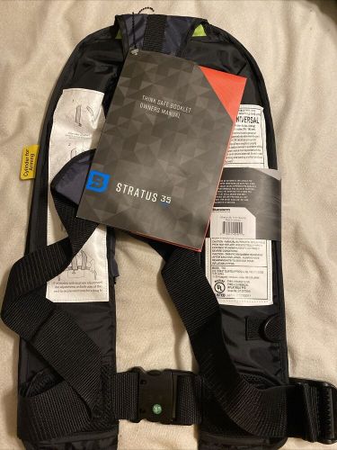 Bluestorm stratus 35 auto type ii inflatable pfd - hi-vis t1h-19-hvs