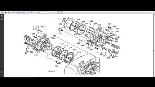 Kubota l2900 tractor parts manuals - 650pgs for l 2900 dt f service &amp; repair