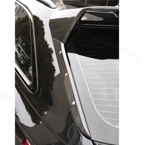 Dry carbon rear roof spoiler top window wing for audi rs6 avant c8 wagon 2019-24