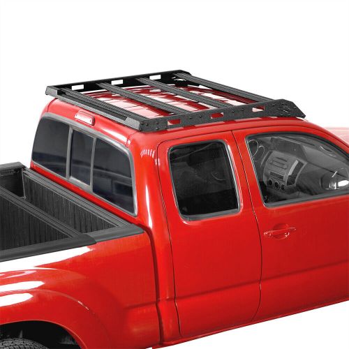 Fit toyota tacoma 2005-2023 access cab top roof rack luggage cargo carrier