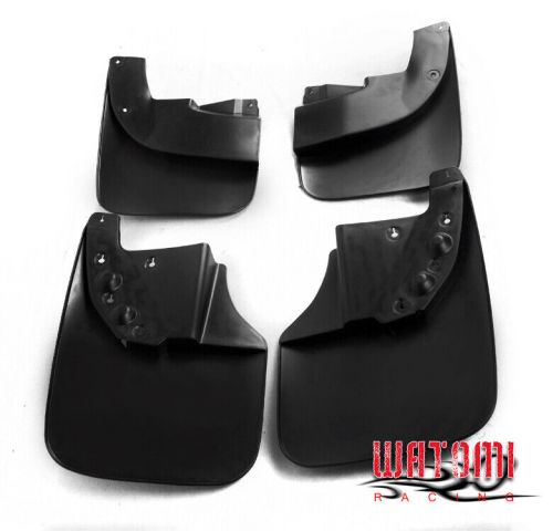 07-13 toyota tundra pickup truck mud flap splash guard black 4pcs front+rear new