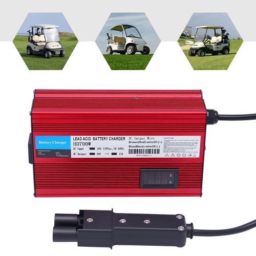 48v 2 pin batteries charging device golf cart charger electric motorbikes 700w