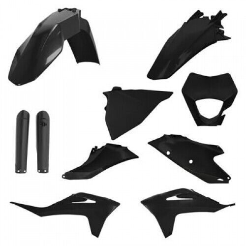 Acerbis full plastic kit black 2872810001