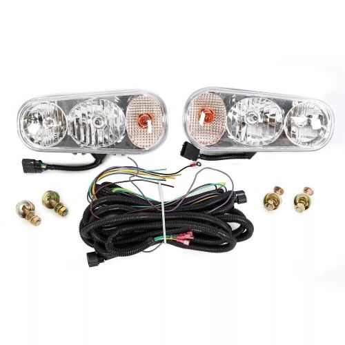 Snow plow headlights snowplow light kit for boss western meyer blizzard snowdog