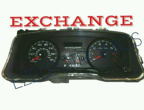 Instrument cluster exchange for ford crown victoria 2007 2011 140mph police pack