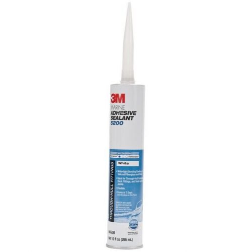 5200 polyurethane adhesive/sealant, white, 10oz. cartridge