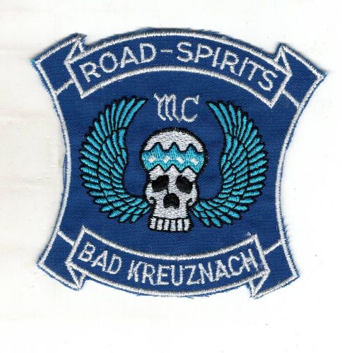 Patch patches motorcycle club mc road spirits bath kreuznach-