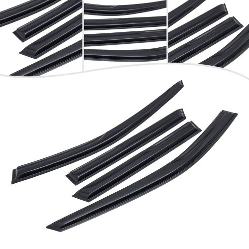 4pcs window guards vent visor sun rain shade for 2015-2018 2019 subaru outback！！