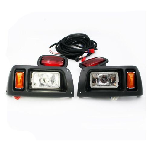 Halogen light kit adjustable headlights / tail light for club car ds 1982 and up