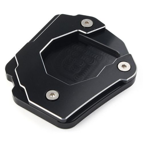 Cnc kickstand foot side stand extension pad plate for f800gs/adv 2015-2017 2016