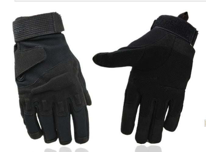 Outdoor sports full finger military tactical airsoft hunting riding game glove l