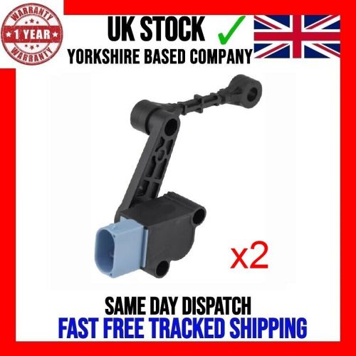 Pair rear left right suspension height sensor fits jaguar xf 5 2009-15 c2p15221