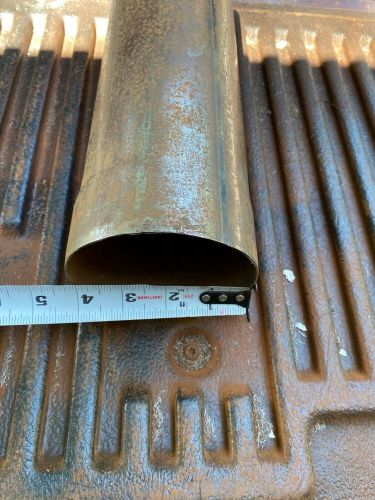 Schoenfeld collector extension pipe 4.0&#034; x 12&#034; long w/ surface rust sch240040