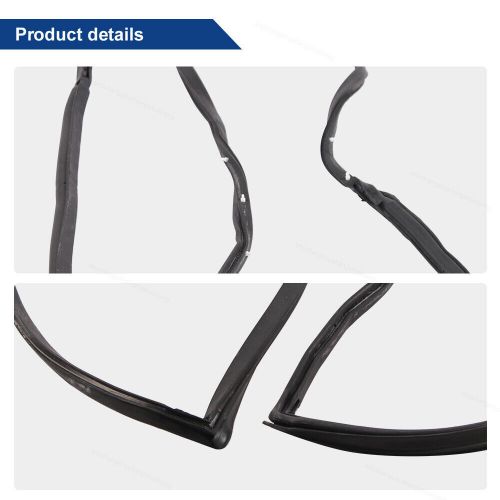 1pair rubber door weatherstrip seals fit for 84-88 toyota 4runner pickup truck