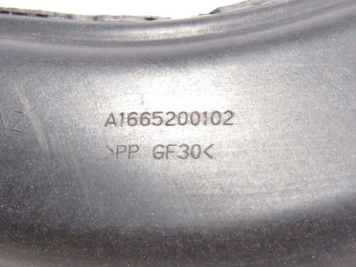 13-16 mercedes gl450 x166 2013 left driver air intake duct hose pipe line ;:a