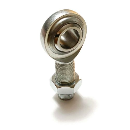 Ecml4 1/4 x 1/4-28 male rod end bearing left hand thread w/ jam nut heim joint