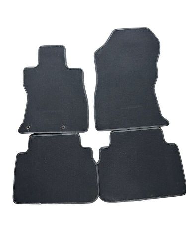 2015-2019 subaru outback brand new oem carpeted floor mats, 4 pieces, j501sal000