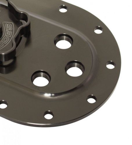 Joes racing products 13274 fuel filler top plate w/ 3 -6 sae holes