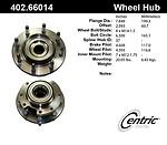 Centric parts 402.66014e rear hub assembly