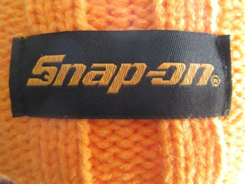 Snap on bright orange pom pom hat new premium warm stylish clothing