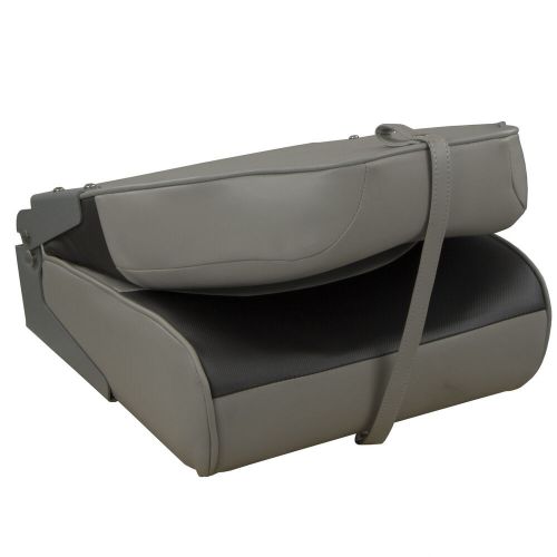 Springfield premium wave folding seat - grey w/meteor stripe