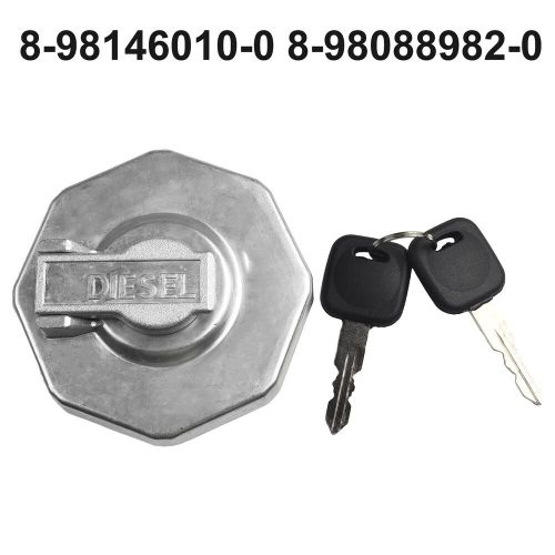 Fuel cap with key for isuzu elf npr nqr 4hk1 8-98146010-0 8-98088982-0