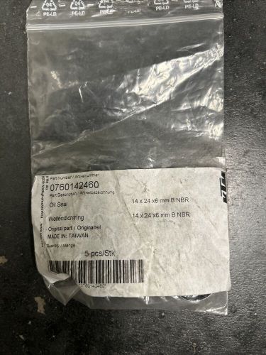 Ktm oem part 0760142460 radial shaft seal 14x24x6 b