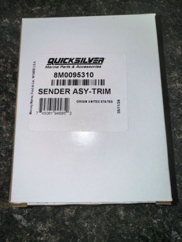 Nib: mercury marine quicksilver mercruiser 8m0095310 trim sensor assembly oem