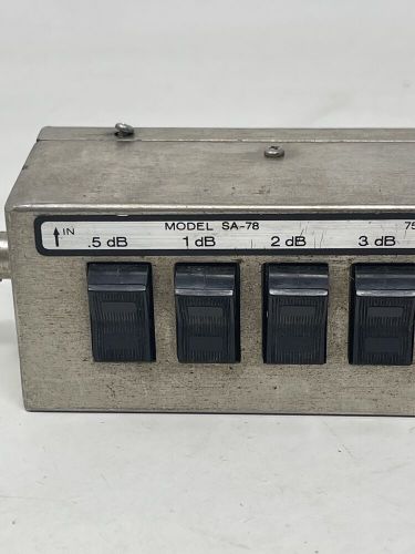 Trilithic sa-78 variable attenuator box