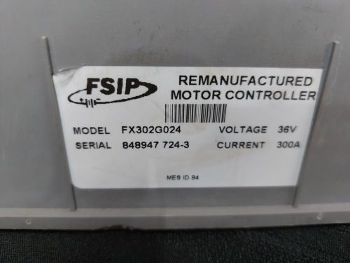 E-z-go pds motor controller golf cart 51-fx302g024 36v 300a remanufactured