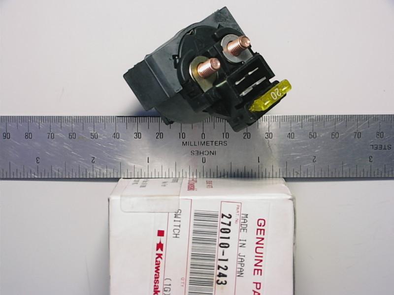 Kawasaki bayou klf 220 250  klx650 new oem $59 starter relay solenoid 27010-1243