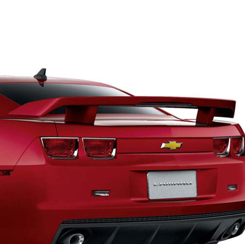 10-13 chevrolet camaro victory red high wing spoiler by gm 20979730