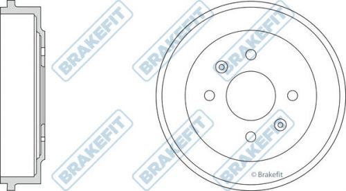 Brake drum rear bdr9050 apec blue 95245601 genuine top quality guaranteed new